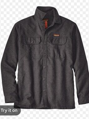 Patagonia Men's Farrier's Shirt Jacket - Charcoal
